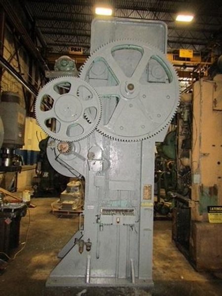 120/80 TON BLISS # 3-1/2C STRAIGHT SIDE SINGLE CRANK TOGGLE PRESS
