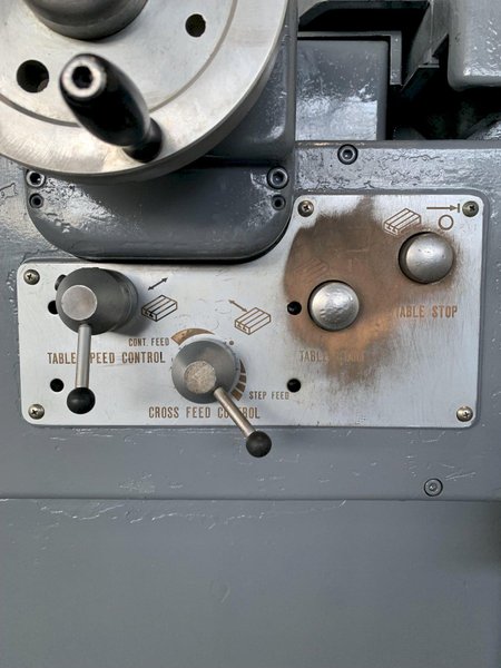 12&quot; X 24&quot; OKAMOTO ACCUGAR 124N HYDRAULIC SURFACE GRINDER. STOCK # 0743822.