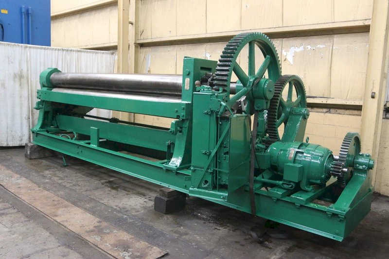 12' X 1/2' BERTSCH MODEL #11 INITIAL PINCH PLATE ROLLS: STOCK #69569