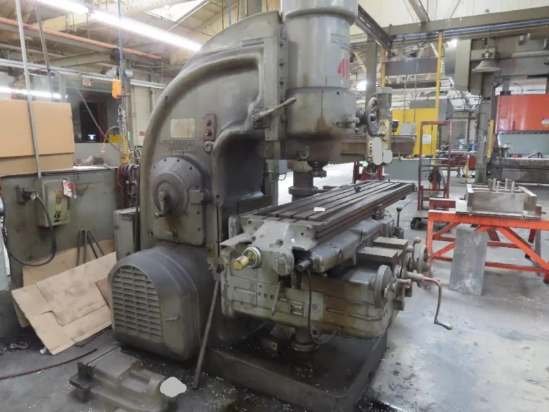 KEARNEY &amp; TRECKER MODEL #4CK VERTICAL MILL: YOBRO #24896