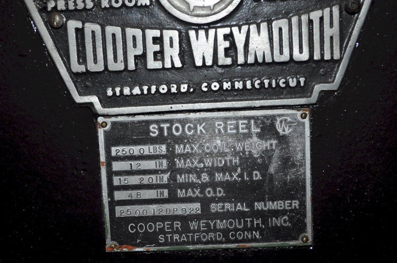 2500 LB X 18&quot; CWP DOUBLE END REEL