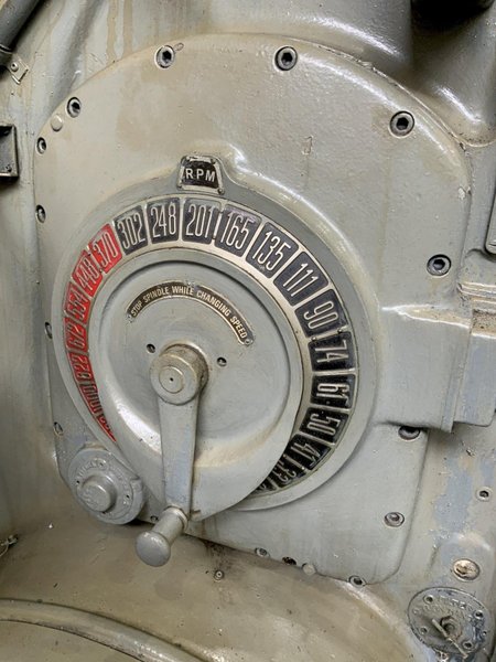 KEARNEY &amp; TRECKER MODEL 650 TF 20 HORIZONTAL MILL: STOCK #81108: STOCK #81110