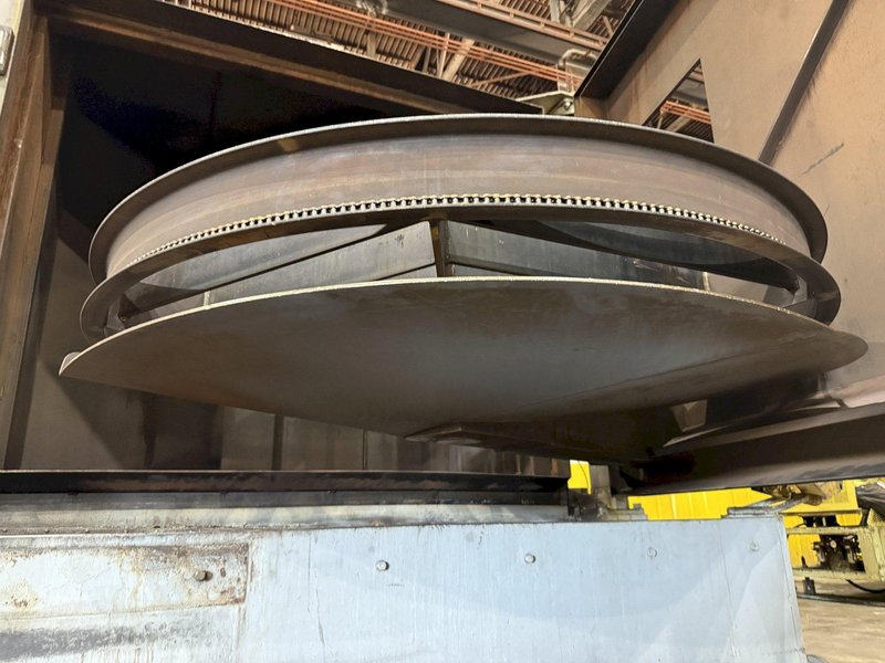 75&quot; x 60&quot; PROCECO MODEL #HD-75X60-E-6000-1-BO HEAVY DUTY ROTARY TABLE PARTS WASHER: YOBRO #24050