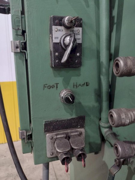 60 TON BLISS MODEL #C-60 OBI FLYWHEEL STAMPING PUNCH PRESS 4&quot; STROKE: STOCK #23467