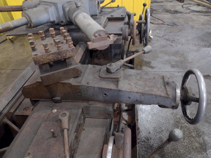 2A WARNER &amp; SWASEY MODEL 2A CROSS SLIDING TURRET LATHE: YOBRO #25009