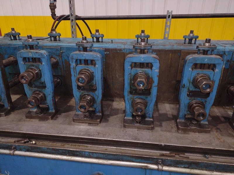 14 STAND X 2” TISHKEN MODEL #14-MW-2 ROLLFORMER 8" ROLL SPACE: YOBRO #24861