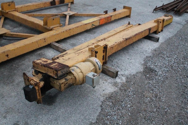 2 TON X 22' MILWAKEE SINGLE GANTRY LEG BRIDGE CRANE: STOCK