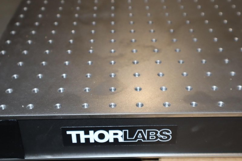 ThorLabs Optical Breadboard, 30" x 60" x 2.28", 1/4"-20 Mounting Holes w/ 1" Grid Pattern- Auction Item