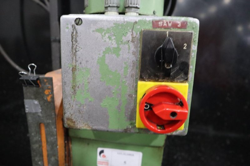 Eisele Cold Saw - VMS II 092, Manual Clamp Vise, Swivel For Miter- Auction Item