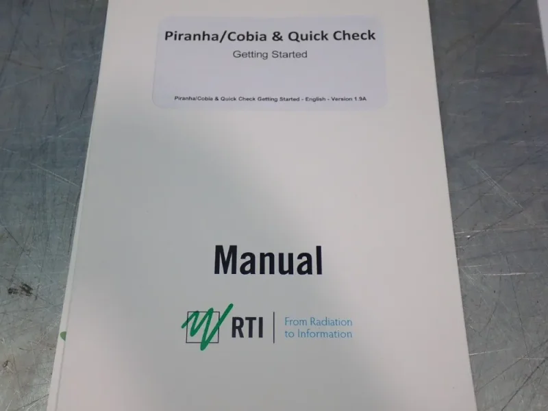 RTI MULTIFUNCTION X-RAY METER W/CASE  -  PIRANHA 255