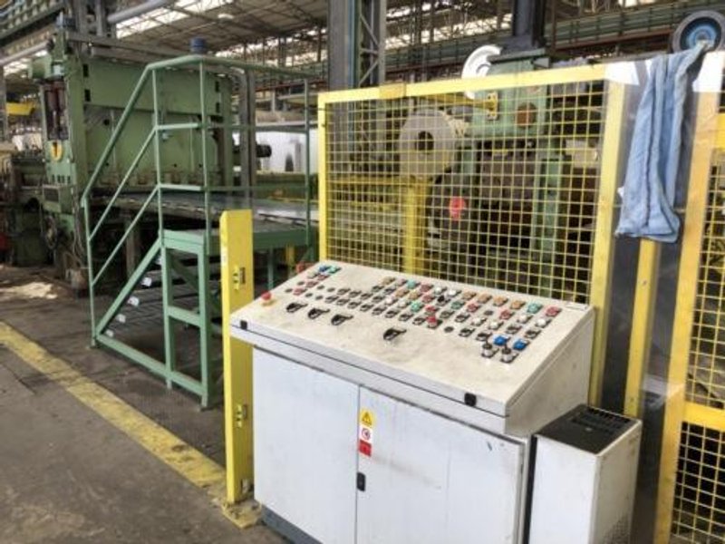 60" (1500MM) x .115" (3MM) x 30 TON FIMI CUT TO LENGTH LINE