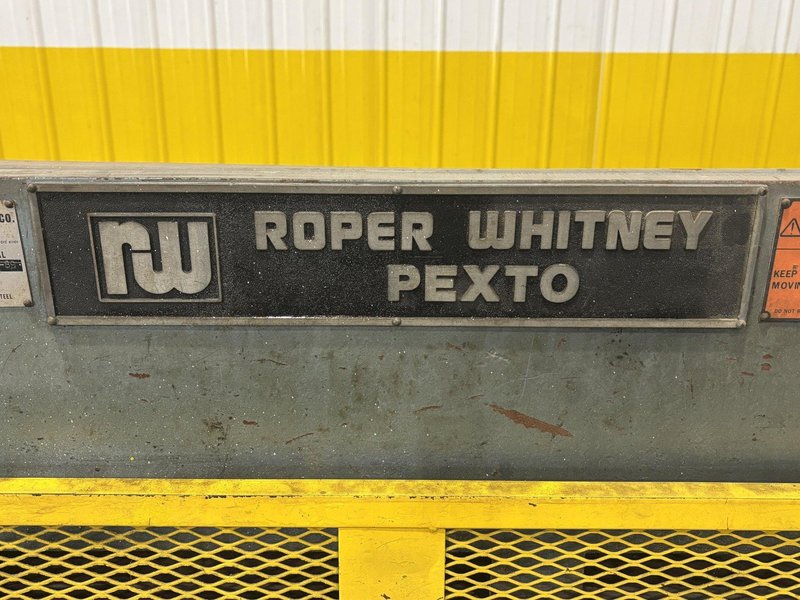 10' x 10 GA ROPER WHITNEY PEXTO MODEL #10-H-10 HYDRAULIC SHEAR: STOCK #22973