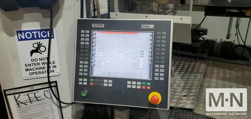 350 TON 53 OZ FERROMATIK MILACRON MODEL KTEC350 INJCTION MOLDER MFG 2013