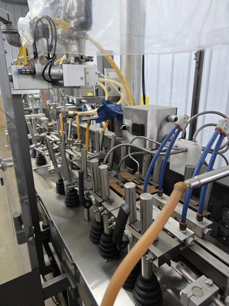 HMC Pouchmaster Packager IM 7-12 HFFS for Liquid Packaging in 1-up or 2-up Configuration, 2020