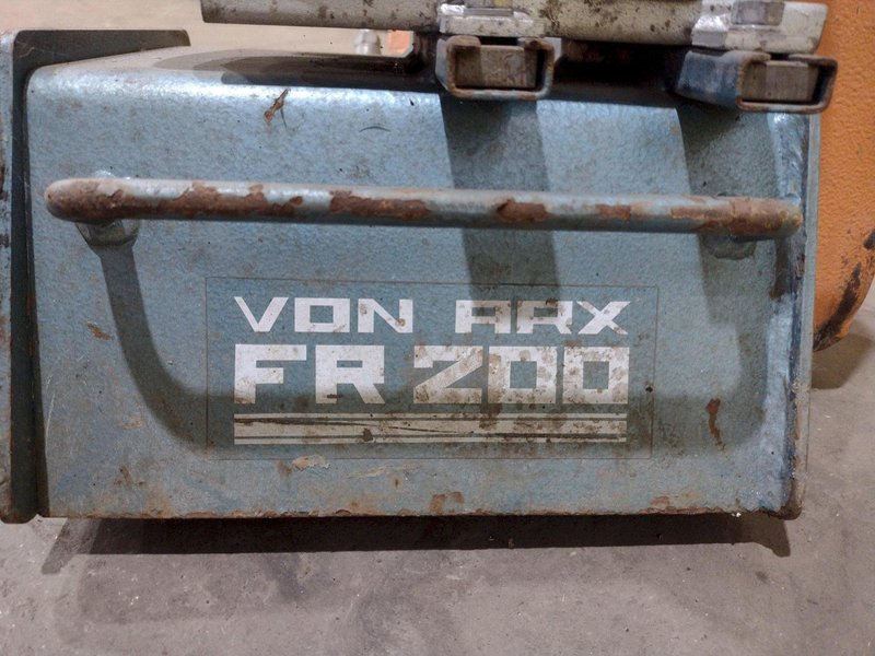 6&quot; VON ARX MODEL #FR-200 ELECTRIC FLOOR SCARIFIER: STOCK #16195
