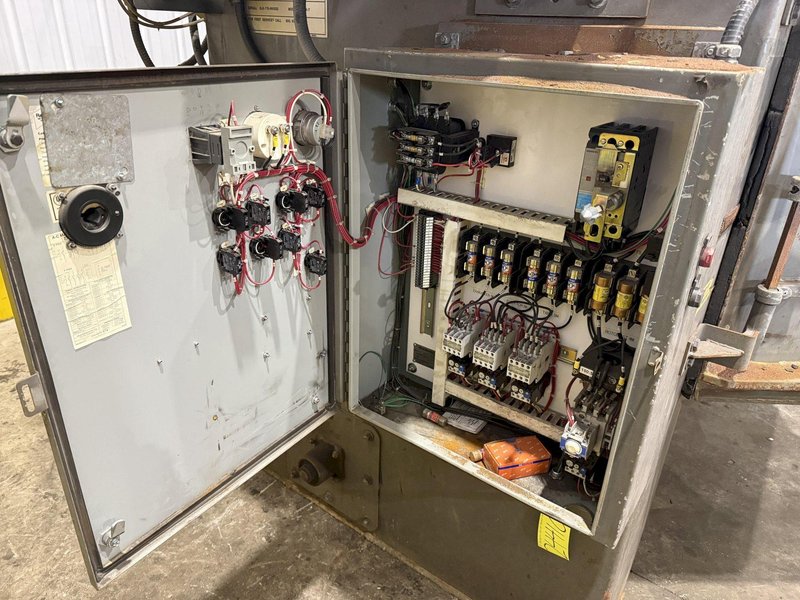 72” TABLE PANGBORN MODEL 6LK-7 ROTOBLAST SHOT BLAST MACHINE: YOBRO #24410