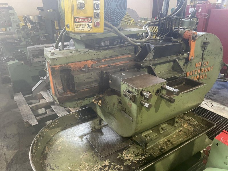 1/2" Waterbury #30 Hand Feed Thread Roller w/Adjustable Pitman