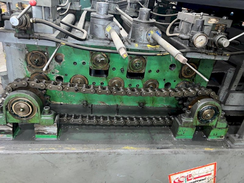 Coe Press Space Saver Coil Cradle Straightener Combination Uncoiler 20,000 Lbs.