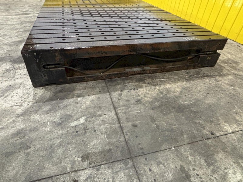 15&#039; X 8&#039; X 17&quot; HIGH T-SLOTTED BOLSTER , FLOOR PLATE / LAYOUT TABLE: YOBRO #23985