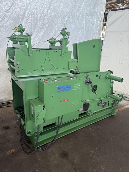 8,000 LB X 18" X .187" REGAL COIL CRADLE &amp; STRAIGHTENER. STOCK #1227024