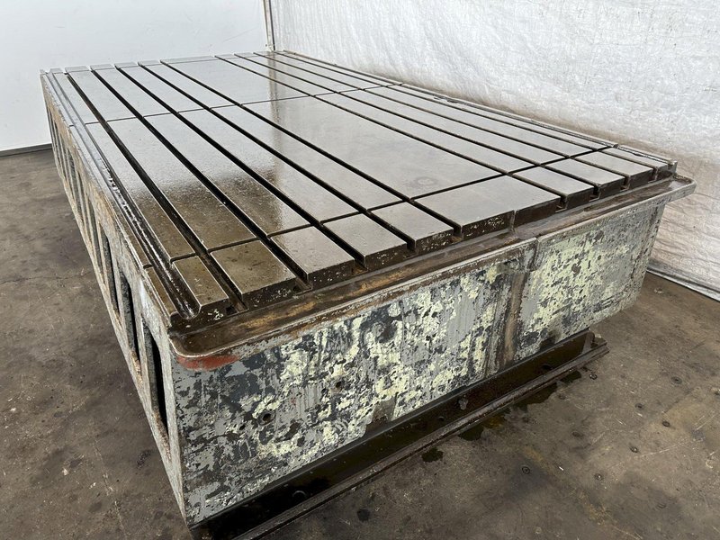 68&quot; X 124&quot; T SLOTTED WITH LEG SUPPORTS. STOCK # 0312623