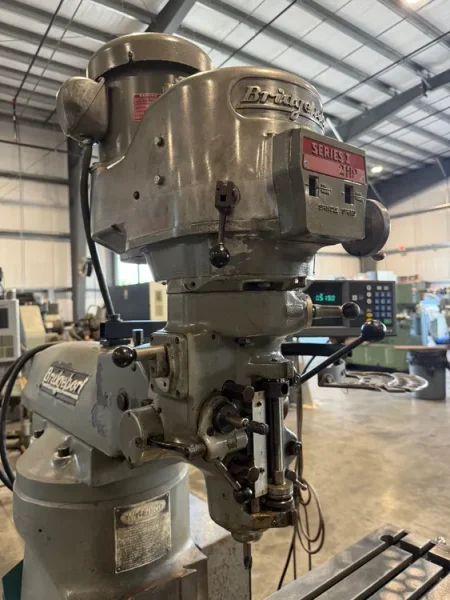 Bridgeport Series 1 Vertical Milling Machine 1981’ DRO USA #7657