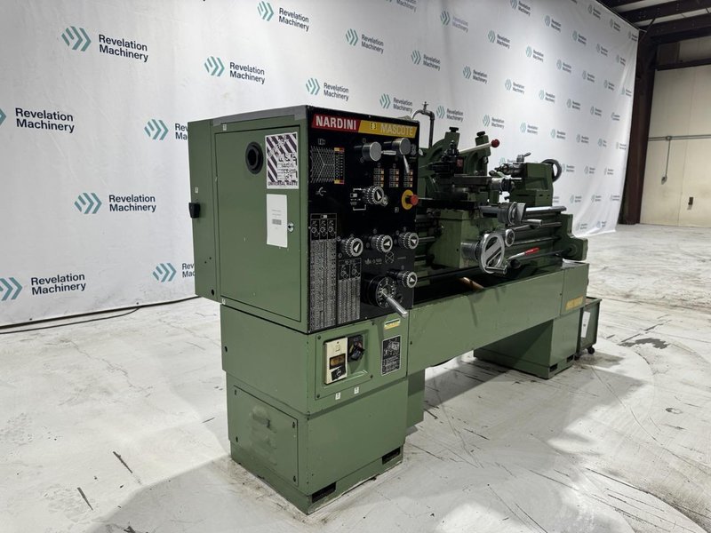 NARDINI MASCOTE MS-1640 16″ x 40″ ENGINE LATHE, Tooling Included