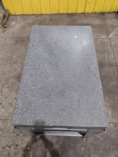 48" X 30" X 6" BLACK PLATCO GRANITE SURFACE PLATE TABLE : YOBRO 25960