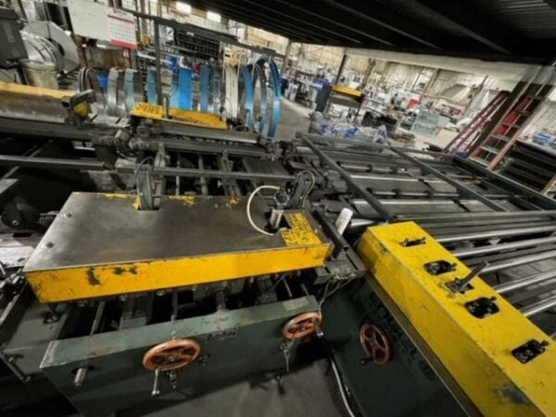 60" x 0.048" Engel Universal Duct Forming Line STOCK# 4235
