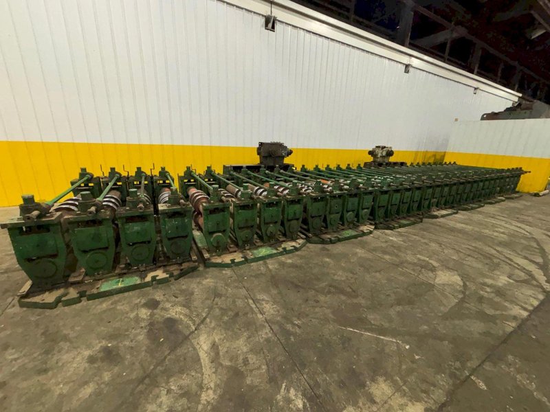 36" HI-RIB (7.2 TYPE) PANEL RAFTED ROLLFORMER LINE;  INCLUDES UNCOILER, ROLLFORMER &amp; FLYING CUTOFF SHEAR: YOBRO #24156