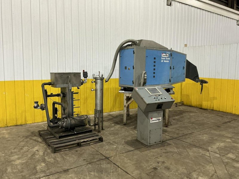 250 KW THERMATOOL MODEL #CF14-1506460 SOLID STATE HF WELDER SYSTEM, THERMAVIEW CONTROLS: YOBRO #24310