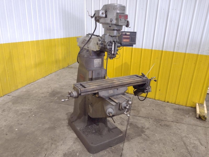 2 HP BRIDGEPORT SERIES I VERTICAL RAM TYPE MILL: YOBRO #24975