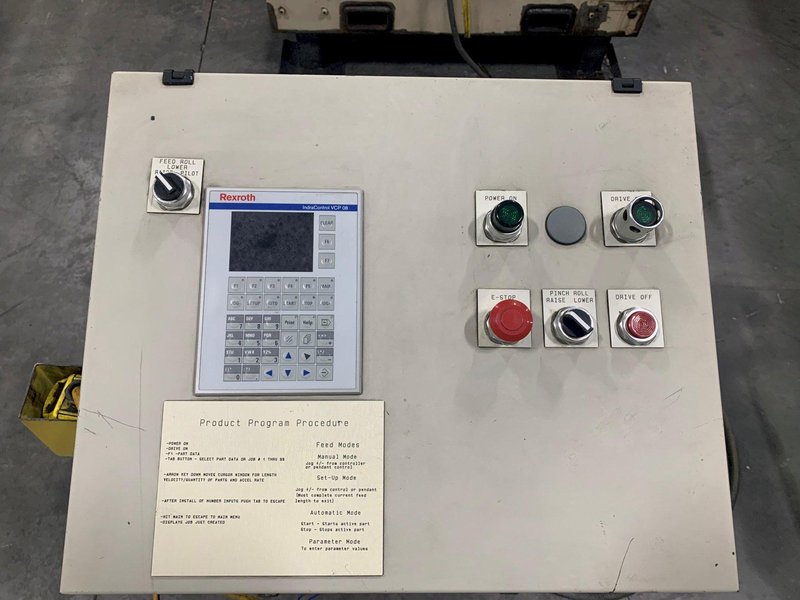 36" CHS Automation Model# DRFS-336 Servo Feed with Straightener, New 2010