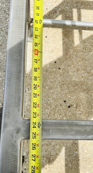 8’ x 30” Stainless Steel  |  Freezer / Refrigerator Riser