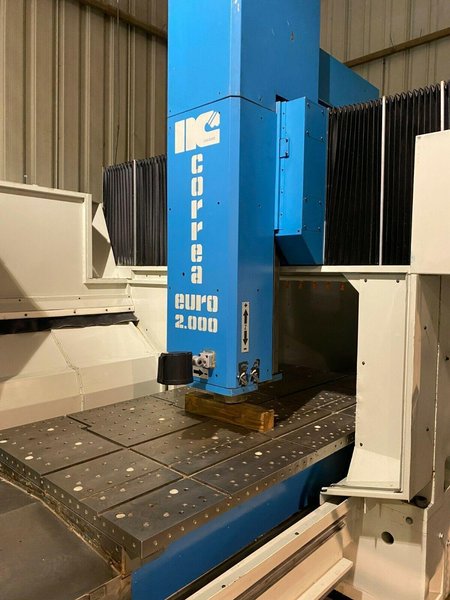 Nicolas Correa Euro-2000 CNC Vertical Bridge Mill