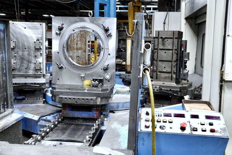 Mazak FH-7800 HMC, 2001- 15,000 RPM, 6 Pallet, 330 Tools, Chip Conveyor, CT50, 4th Axis