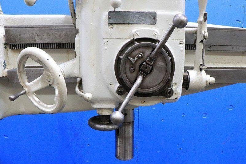 1944 CINCINNATI-BICKFORD SUPER SERVICE 3′ x 9″ RADIAL ARM DRILL USED