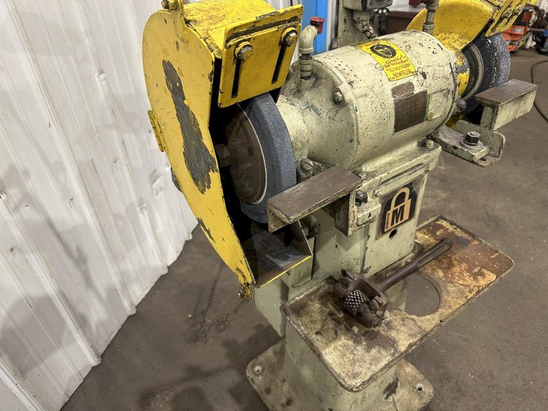 HISEY DOUBLE END PEDESTAL GRINDER: STOCK #78080
