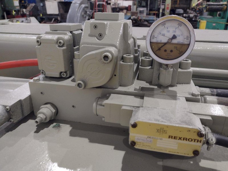 10' X 1/4" ACCURPRESS MODEL #825010 LP ACCURSHEAR HYDRAULIC SHEAR: YOBRO #24451