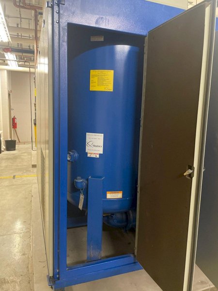100 HP Quincy QSVI-100 Rotary Screw Vacuum Pump, 2006 – Great Condition, ~12,000 HRS (1)
