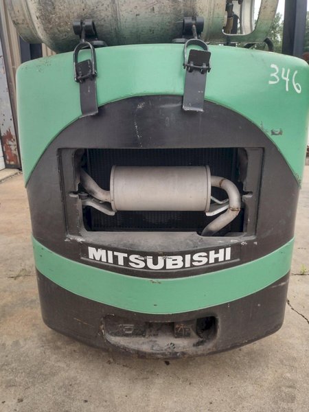 3000 LB MITSUBISHI MODEL #FGC15K 3-STAGE LP FORKLIFT: YOBRO #24166