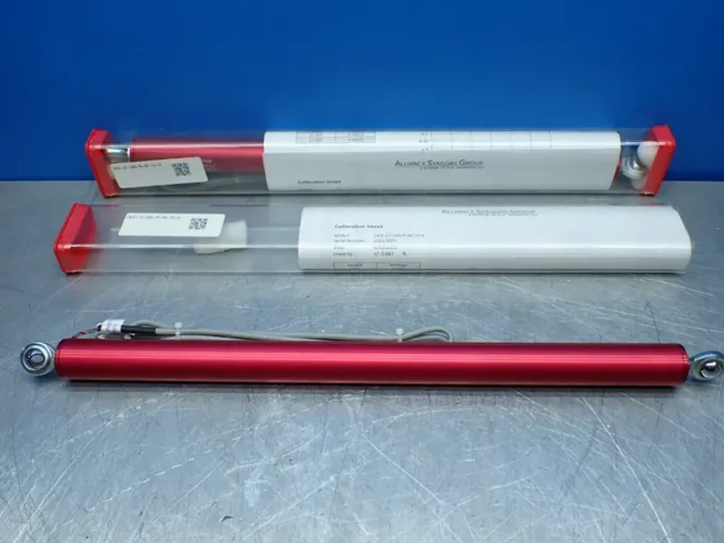 ALLIANCE SENSORS GROUP 2 LINEAR VARIABLE INDUCTIVE TRANSDUCER POSITION SENSORS  -  LRLE-27-300-R-00-10-A