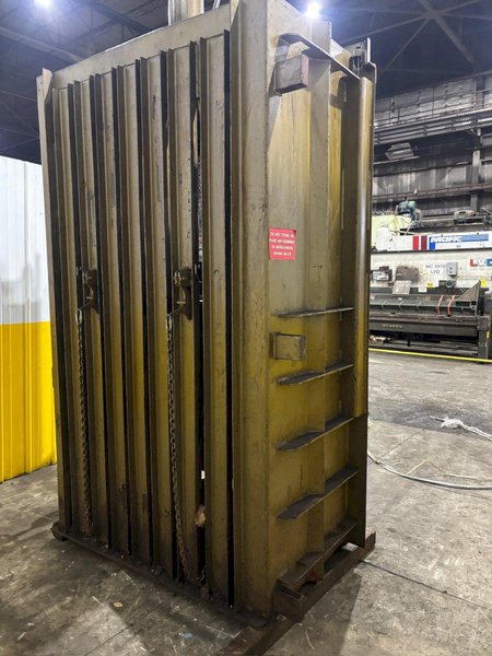 30&quot; X 60&quot;  PIQUA MODEL #HD2200 VERTICAL HYDRAULIC CARDBOARD BALER: YOBRO #24465