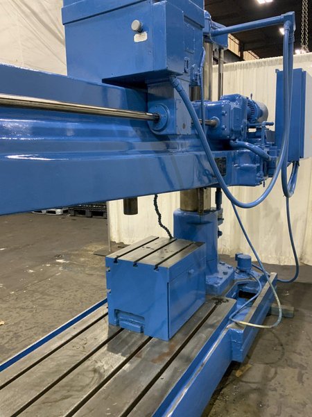 5' X 11" GIDDINGS &amp; LEWIS CHIPMASTER RADIAL ARM DRILL: STOCK #80789