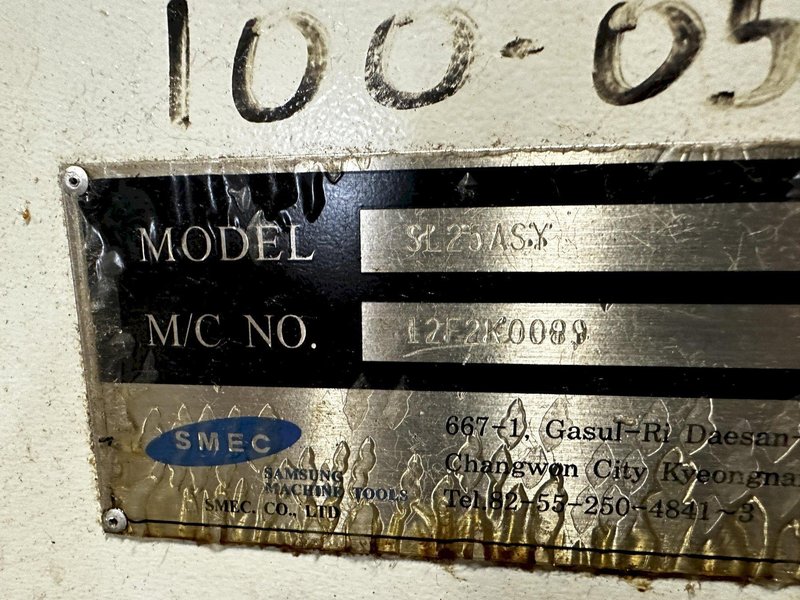 #SL25ASY SAMSUNG CNC LATHE
