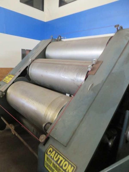 Gloucester 3-Roll Cooling Stack – 60″ x 24″ – 1999 – For Sheet Extrusion