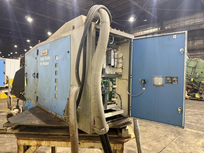150 KW THERMATOOL MODEL #CF14-1506460 SOLID STATE HF WELDER SYSTEM, THERMAVIEW CONTROLS: YOBRO #24318