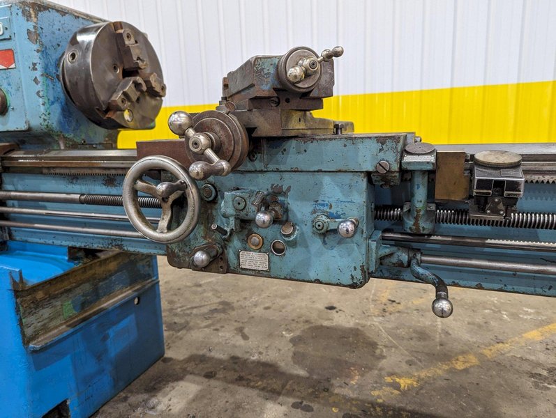 17&quot; x 54&quot; LEBLOND MODEL #3D REGAL ENGINE LATHE, 1.75&quot; HOLE: STOCK #20405