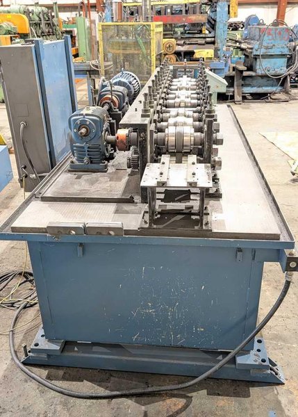 10 Stand 7.625" x 1.50" Tru-Tech Rollforming Line STOCK# 4300