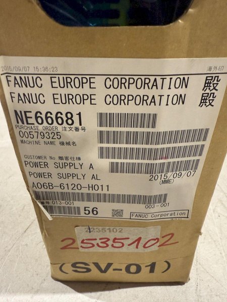 FANUC A06B-6120-H011 SERVO AMPLIFIER NEW WITH BOX